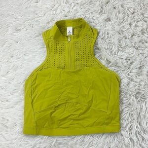 Lululemon Unleash Strength Bra *Medium Support, B/C Cup Yellow Serpentine